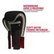 Боксерские перчатки RDX F4 Boxing Gloves Hook & Loop White Black, 14 oz