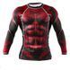 Рашгард Peresvit Beast Silver Force Rashguard Long Sleeve Red, Червоний, S