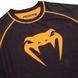 Компресійна футболка Venum Contender 3.0 Compression T-shirt Long Sleeves Black/Orange, Чорний-Помаранчевий, S