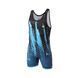 Борцовское трико Peresvit Temper Wrestling Singlet Blue Black, Синий, XL
