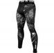 Компрессионные штаны Venum Art Spats Black White, Черный, S