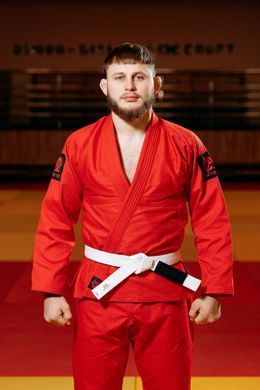Кімоно для джиу - джитсу червоне, TM "Kintayo", 190 зріст, щільність 450 гр/м.кв.