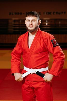 Кімоно для джиу - джитсу червоне, TM "Kintayo", 190 зріст, щільність 450 гр/м.кв.