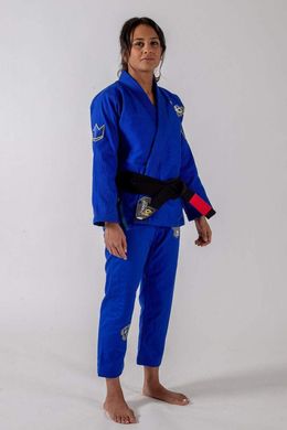 Женское кимоно для бразильского джиу-джитсу Kingz Nano 2.0 Синее, F0, F0