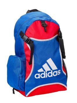 Рюкзак Adidas Taekwondo with body guard holder ADIACC096 Синій з червоним