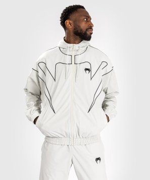 Толстовка Venum Attack 90 Hoodie Sand Black, Белый, S