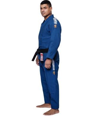 Кимоно для бразильского джиу-джитсу Tatami Estilo Gold Label Синее A0