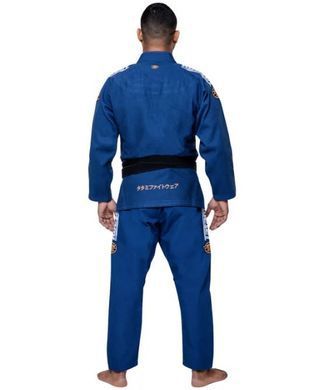 Кимоно для бразильского джиу-джитсу Tatami Estilo Gold Label Синее A0