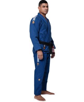 Кимоно для бразильского джиу-джитсу Tatami Estilo Gold Label Синее A0