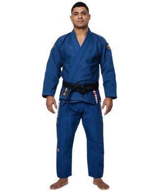 Кимоно для бразильского джиу-джитсу Tatami Estilo Gold Label Синее A0