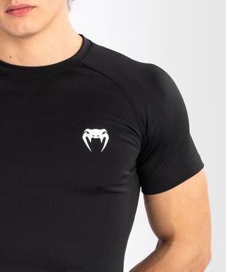 Рашгард Venum Contender Short Sleeve Rashguard Black, Чорний, S
