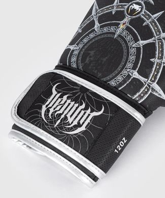Боксерські рукавиці Venum Gladiator 5.0 Boxing Gloves Black Silver, 12 oz