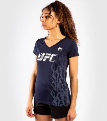 Женская футболка Venum Official UFC Fight Week Navy Blue, XS
