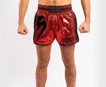 Шорты для тайского бокса Venum Giant Foil Red Black, XS