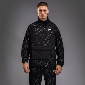 Куртка Venum Trooper Men's Half-Zip Jacket Black Stone Sand, S