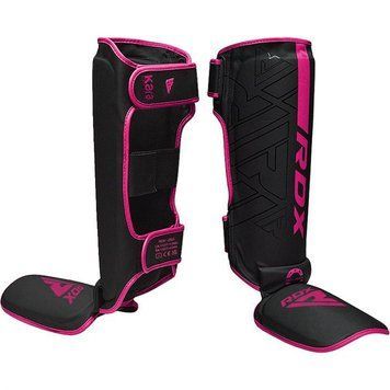 Защита голени RDX F6 Kara MMA Pink, XL