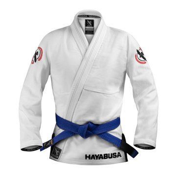 Кімоно для бразильського джиу-джитсу Hayabusa Valor Lightweight (Штани Twill) Біле A0