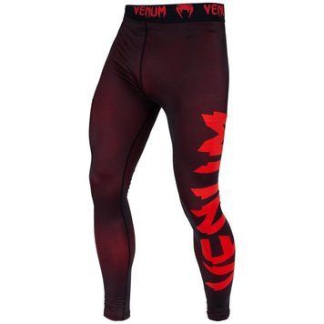 Компрессионные штаны Venum Giant Spats Black/Red, Черный-Красный, XXL