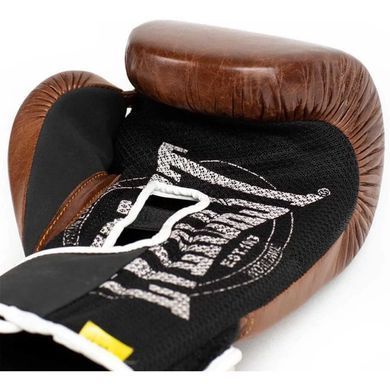 Боксерские перчатки Everlast 1910 Training Gloves Hook and Loop Brown, 12 oz