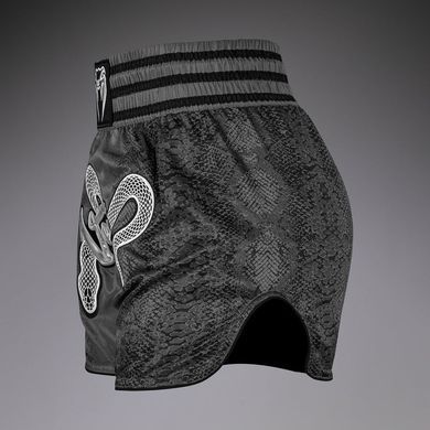 Жіночі шорти для тайського боксу Venum Amazonia Women&rsquo;s Muay Thai Shorts Dark Grey, XS