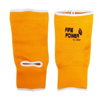 Захист голеностопу (бандаж) FirePower FPAG1 Жовтий, S, S