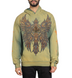 Худі Affliction Absolution Po Hood Vtg. Green Potassium Spay, Зелений, XL