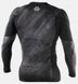 Рашгард Peresvit Immortal 2.0 Rashguard Long Sleeve Black Rain, Черный-Серый, L
