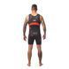 Борцовское трико Peresvit Turmoil Wrestling Singlet Red Black, Черный-Красный, M