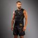 Рашгард Venum Serpenti Sleeveless Rashguard Black Silver Gold, Чорний, XL