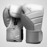 Боксерские перчатки Hayabusa T3 Boxing Gloves White Grey, 10 oz