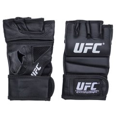 Перчатки ММА UFC Practic Черные, M, M