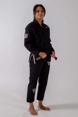 Женское кимоно для бразильского джиу-джитсу Kingz Nano 2.0 Черное, F0, F0