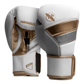 Боксерские перчатки Hayabusa T3 Boxing Gloves White Gold, 14 oz