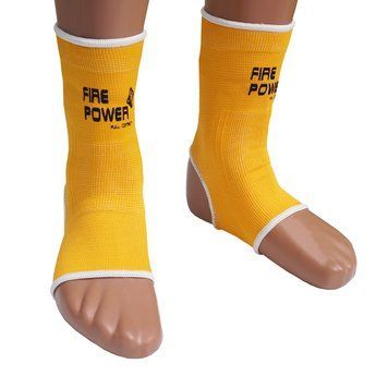 Защита голеностопа (бандаж) FirePower FPAG1 Желтый M