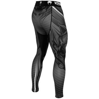 Компресійні штани Venum Bloody Roar Spats Grey, Cірий, XXL