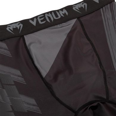 Компрессионные шорты Venum AMRAP Compression Shorts Black Grey, Cерый, S