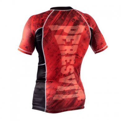 Рашгард Peresvit Immortal Silver Force Rashguard Short Sleeve Red Burn, S
