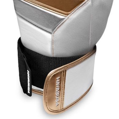 Боксерські рукавиці Hayabusa T3 Boxing Gloves White Gold, 14 oz