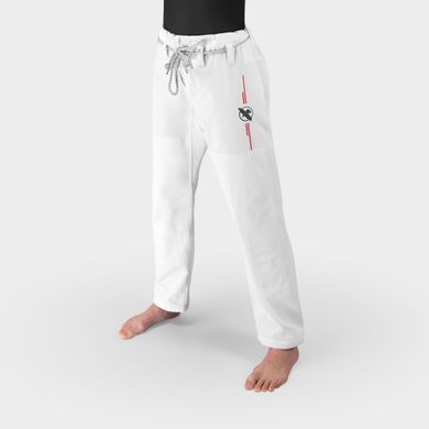Жіноче кімоно для бразильського джиу-джитсу Hayabusa Valor Lightweight (Штани RipStop) Біле F0