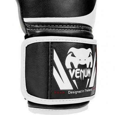 Боксерские перчатки Venum Challenger 2.0 Boxing Gloves Black White, 16 oz