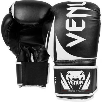 Боксерские перчатки Venum Challenger 2.0 Boxing Gloves Black White, 16 oz