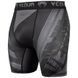Компрессионные шорты Venum AMRAP Compression Shorts Black Grey, Cерый, S