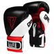 Боксерские перчатки TITLE GEL E-Series Training/Sparring Черные с белым и красным, 12oz, 12oz