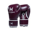 Боксерские перчатки Hit N Move All Day Pro Grip Plus Gloves Hook and Loop Burgundy, 12 oz