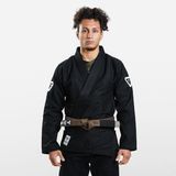 Кімоно для бразильського джиу джитсу Ground Force Basic V3 Чорне A0