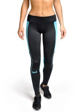 Женские компрессионные леггинсы Peresvit Air Motion Ladies Leggings Black Aqua, Черный, XS