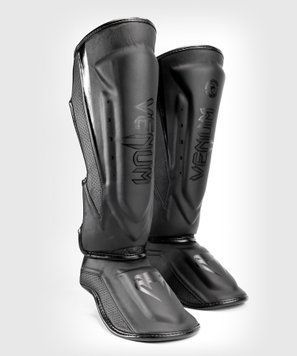 Захист гомілки Venum Elite Evo Shinguards Black Black, L