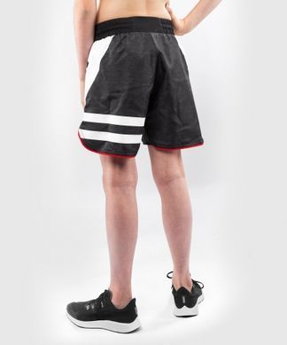 Детские шорты Venum Bandit Fightshorts Black Grey, Чорний, YM