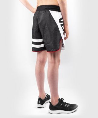 Детские шорты Venum Bandit Fightshorts Black Grey, Чорний, YM