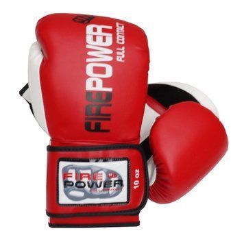 Боксерські рукавички Firepower FPBGA2 Червоні 8oz